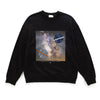 (ZW436) Planet Patch Photoprint Sweater