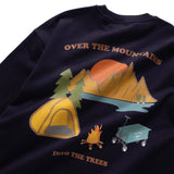 (ZW453) Outdoor Graphic Sweater