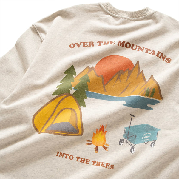 (ZW453) Outdoor Graphic Sweater