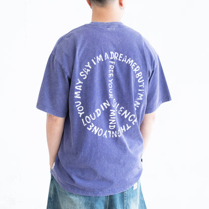 (ZT1829) Loud in Silence 圖案 Tee