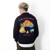 (ZW453) Outdoor Graphic Sweater