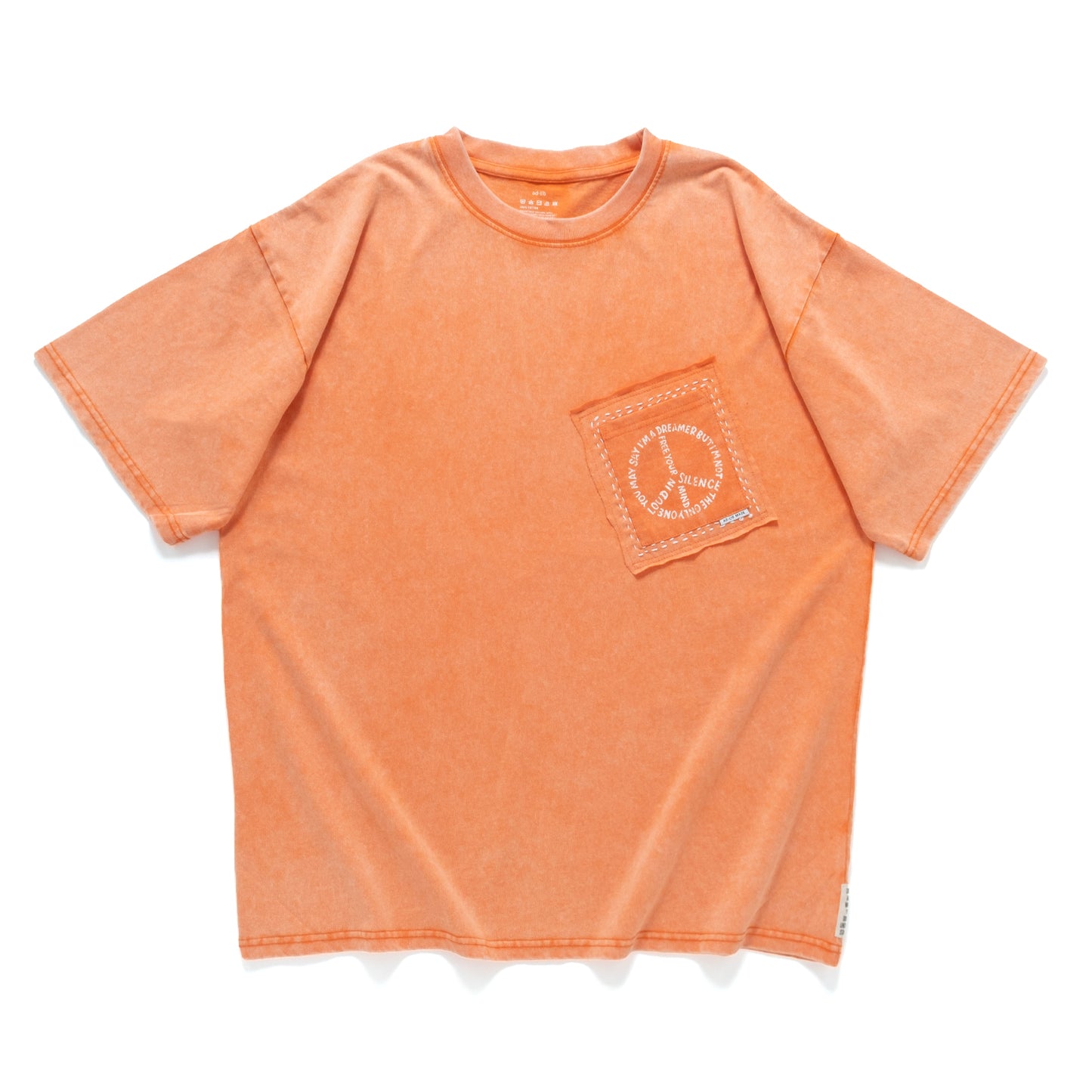 (ZT1808) Loud in Silence 口袋 Tee