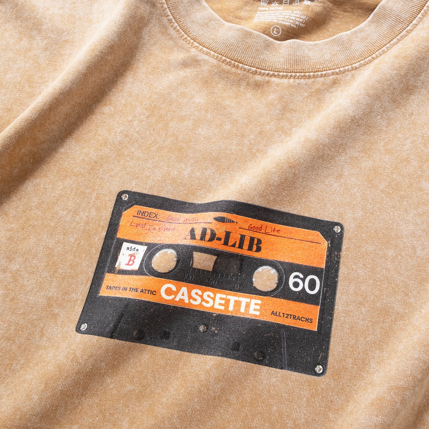 (ZT1839) Cassette 照片印花 Tee
