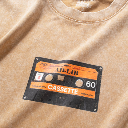 (ZT1839) Cassette 照片印花 Tee