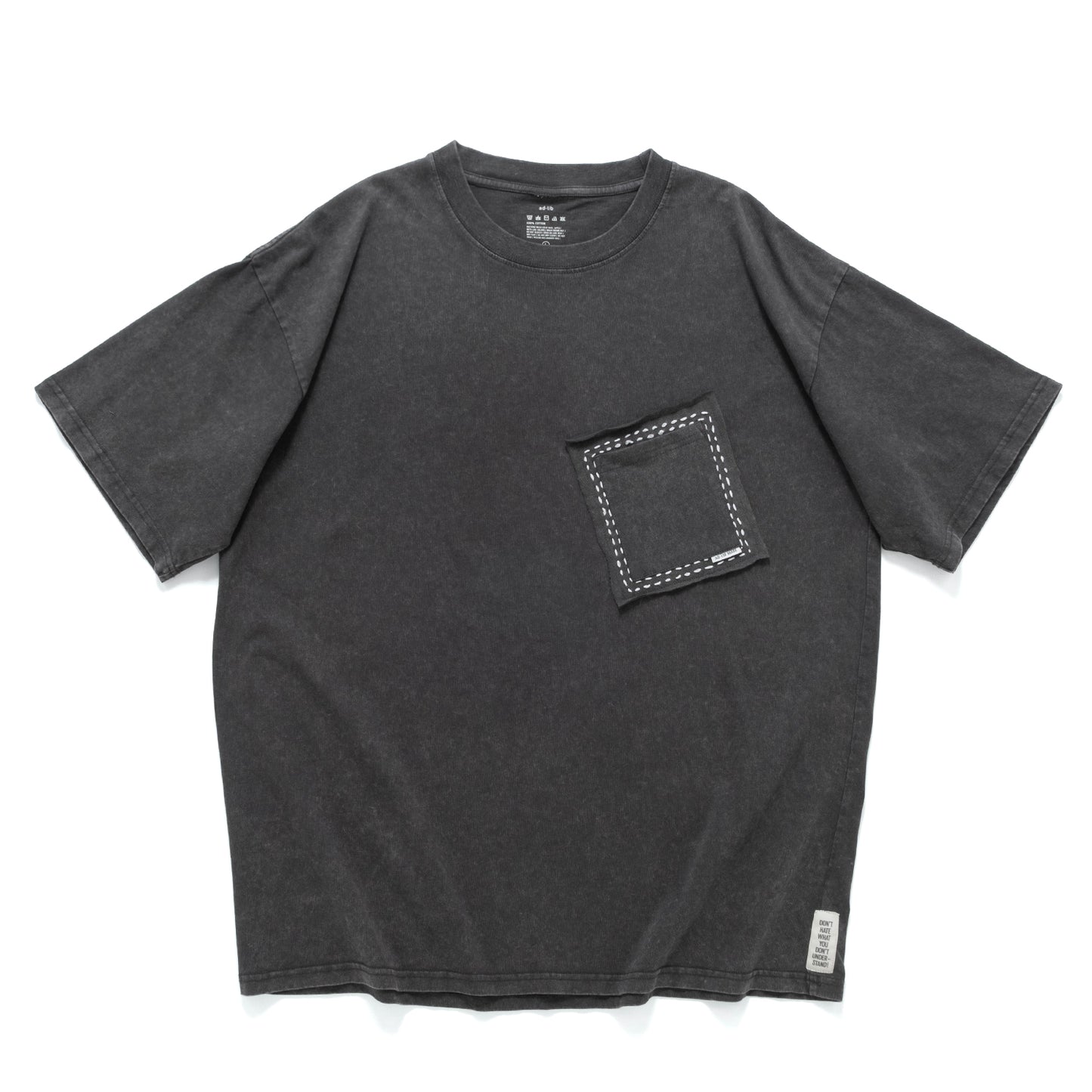(ZT1829) Loud in Silence 圖案 Tee