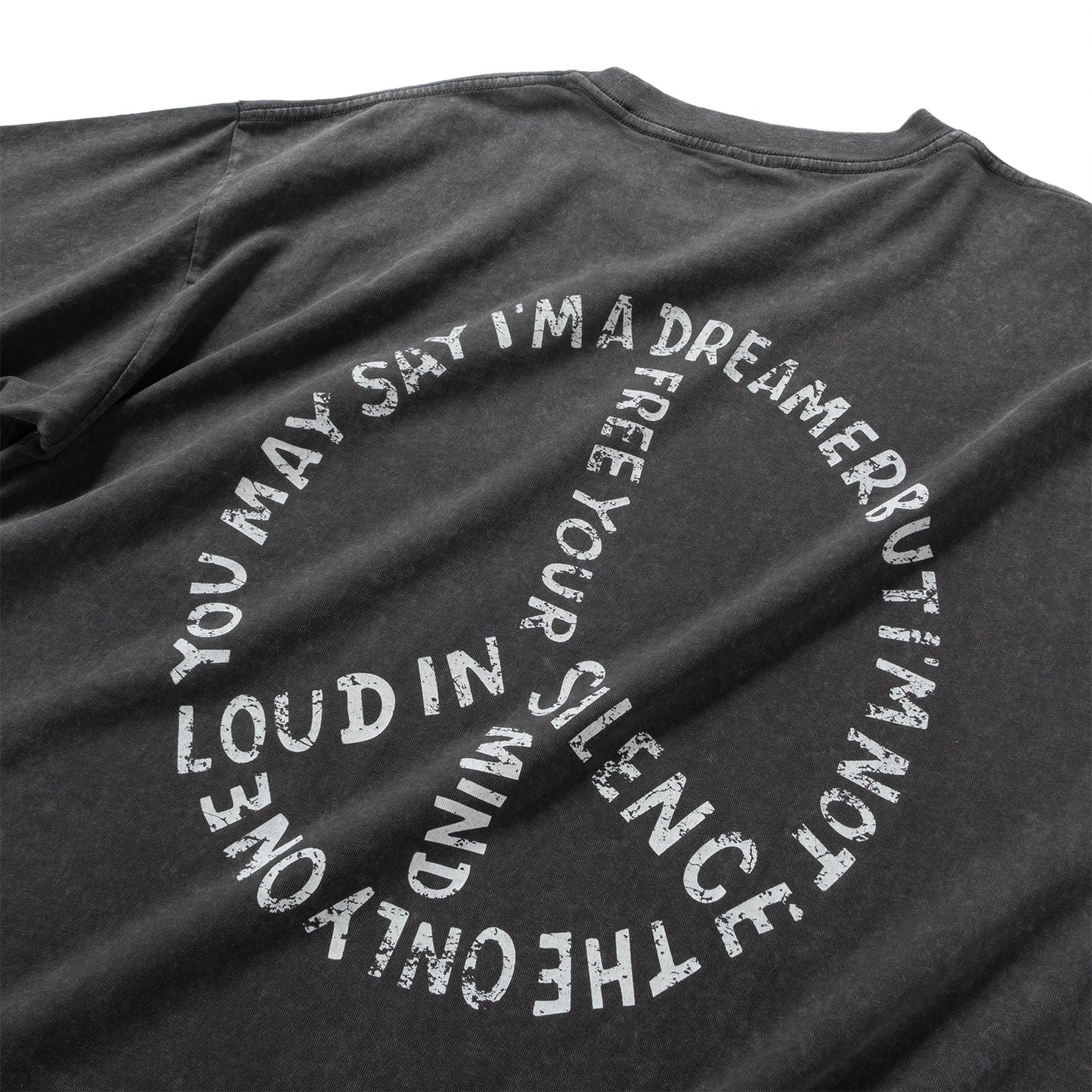 (ZT1829) Loud in Silence 圖案 Tee
