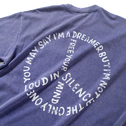 (ZT1829) Loud in Silence 圖案 Tee