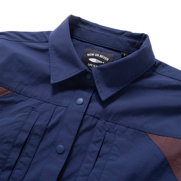 (BL010) Cropped Blouson