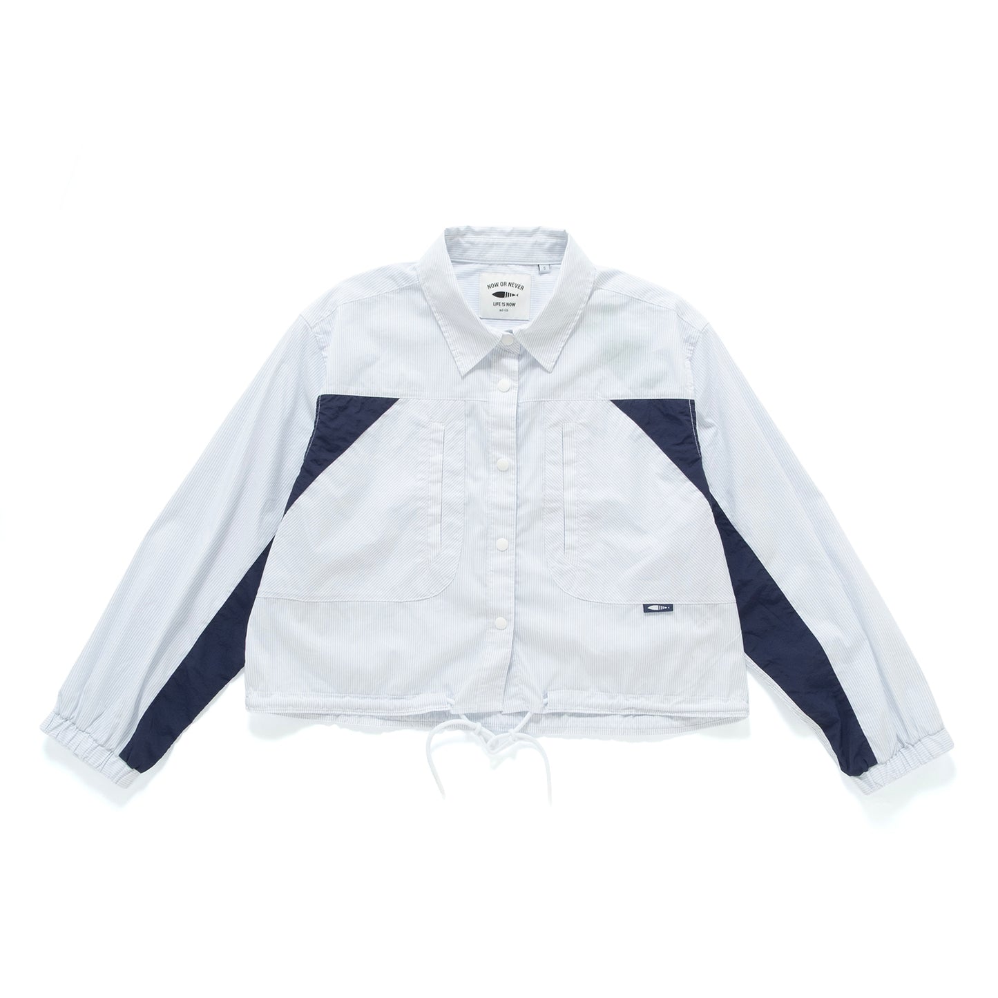 (BL010) Cropped Blouson