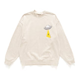 (ZW439) UFO Graphic Sweater