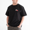 (ZT1857) Catzilla Embroidery Graphic Tee