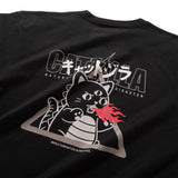 (ZT1857) Catzilla Embroidery Graphic Tee