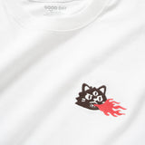 (ZT1857) Catzilla Embroidery Graphic Tee