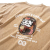 (ZT1859) Lucky Daruma Embroidery Tee