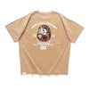 (ZT1859) Lucky Daruma Embroidery Tee