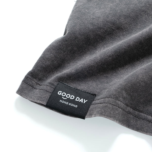 (ZT1859) Lucky Daruma Embroidery Tee