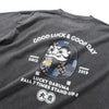 (ZT1859) Lucky Daruma Embroidery Tee