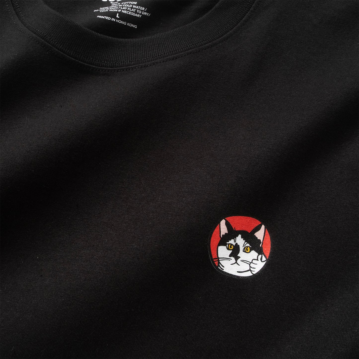 (ZT1867) Good Job Cat IG 圖案 Tee
