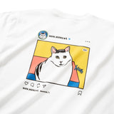 (ZT1868) Huh Cat IG Graphic Tee