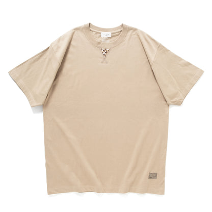 (ZT1815) Triangle Color Pixel 繡花 Tee