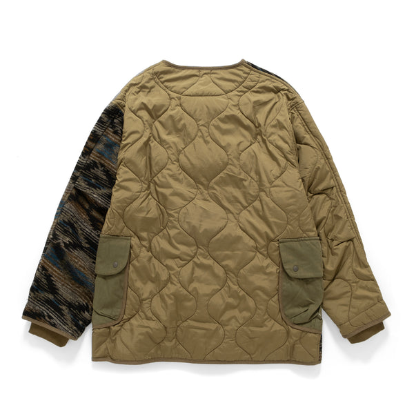 (JK369) Tribal Patchwork Quilted Jacket