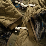 (JK369) Tribal Patchwork Quilted Jacket