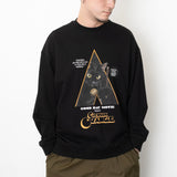 (ZW443) Catwork Movie Graphic Sweater