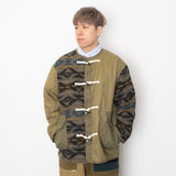 (JK369) Tribal Patchwork Quilted Jacket