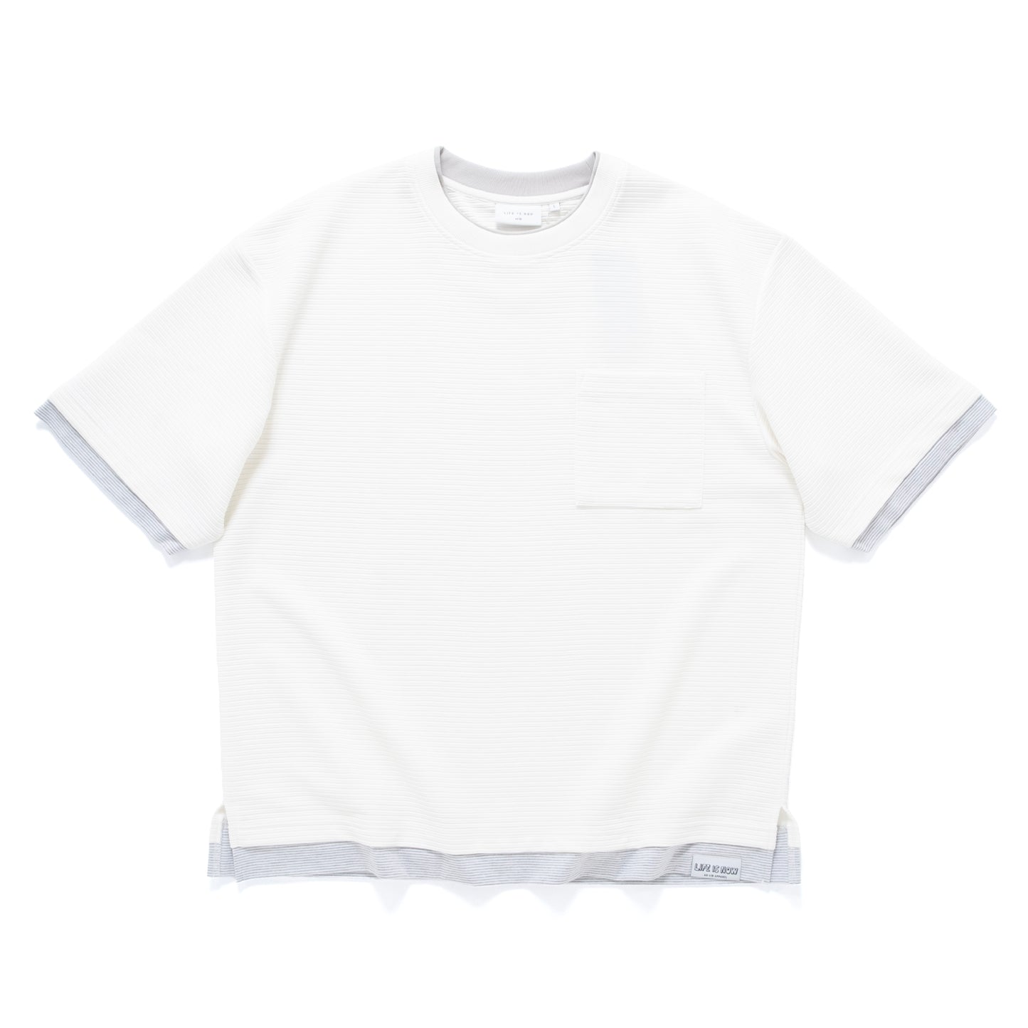 (TP1800) Double Collar Tee