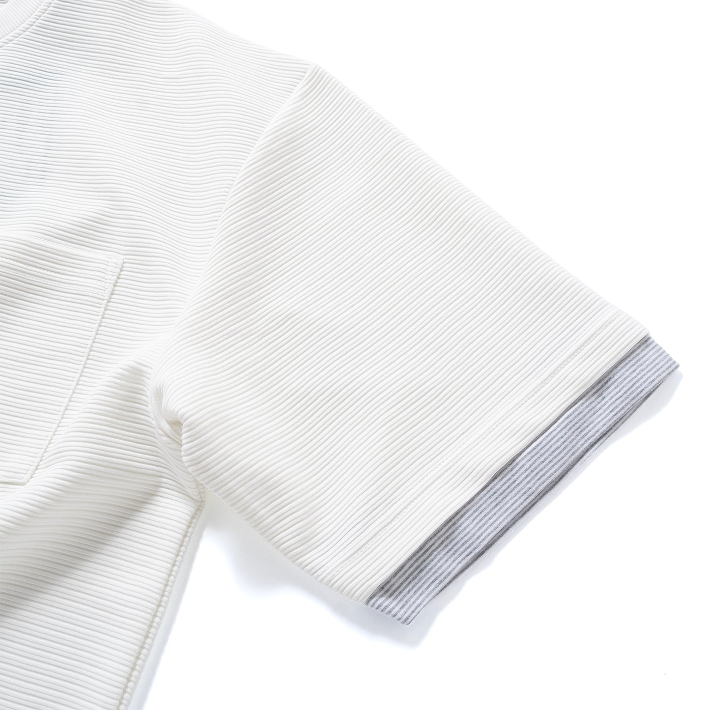 (TP1800) Double Collar Tee