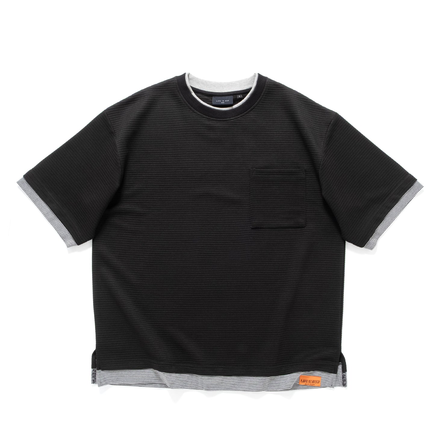 (TP1800) Double Collar Tee