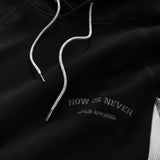 (YW412) Embroidery Sleeve Patch Hoodie (online exclusive)