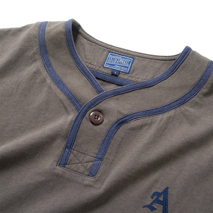 (TP1796) Baseball Collar Tee