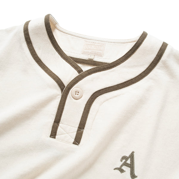 (TP1796) Baseball Collar Tee