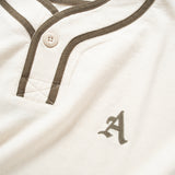 (TP1796) Baseball Collar Tee