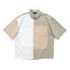 (ST514) Color Block Shirt