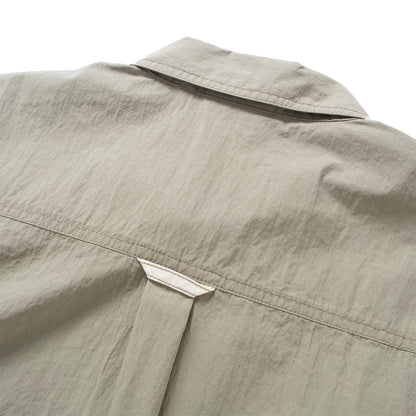 (ST514) Color Block Shirt