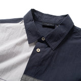 (ST514) Color Block Shirt