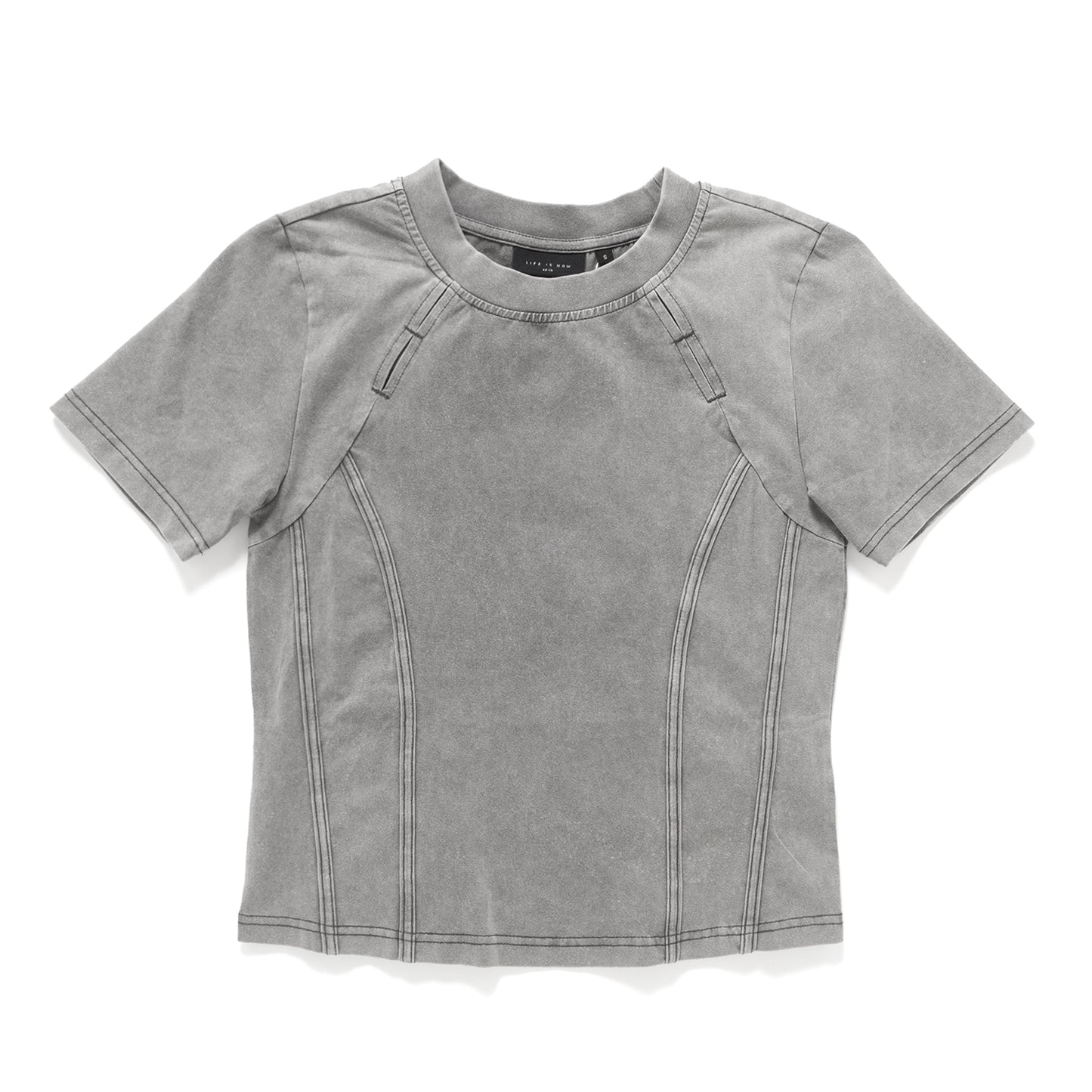 (TP1819) Washed Ripped Tee