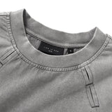 (TP1819) Washed Ripped Tee