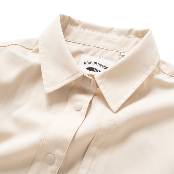 (BL011) Cropped Drawstrings Blouson