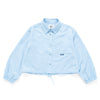 (BL011) Cropped Drawstrings Blouson