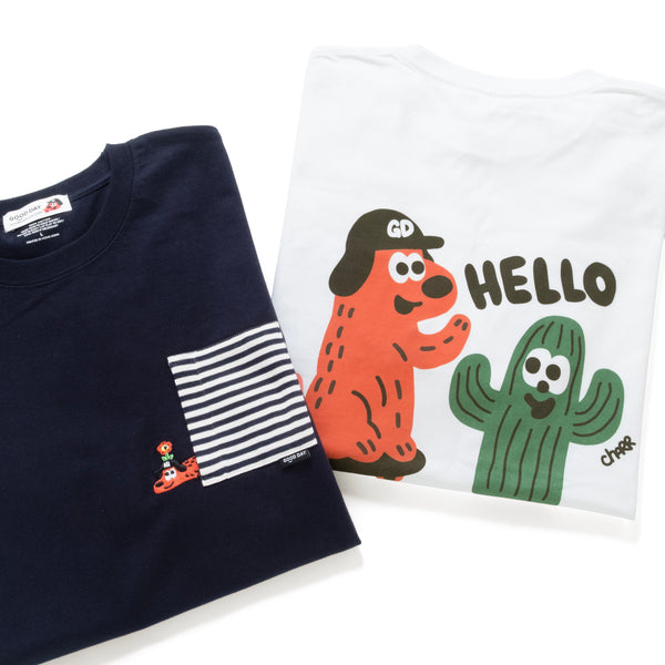 (EX685) Embroidery Pocket Tee