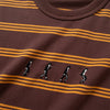 (TP1816) MJ Embroidery Stripes Tee
