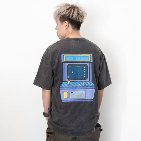 (ZT1330) Landscape Graphic Pocket Tee