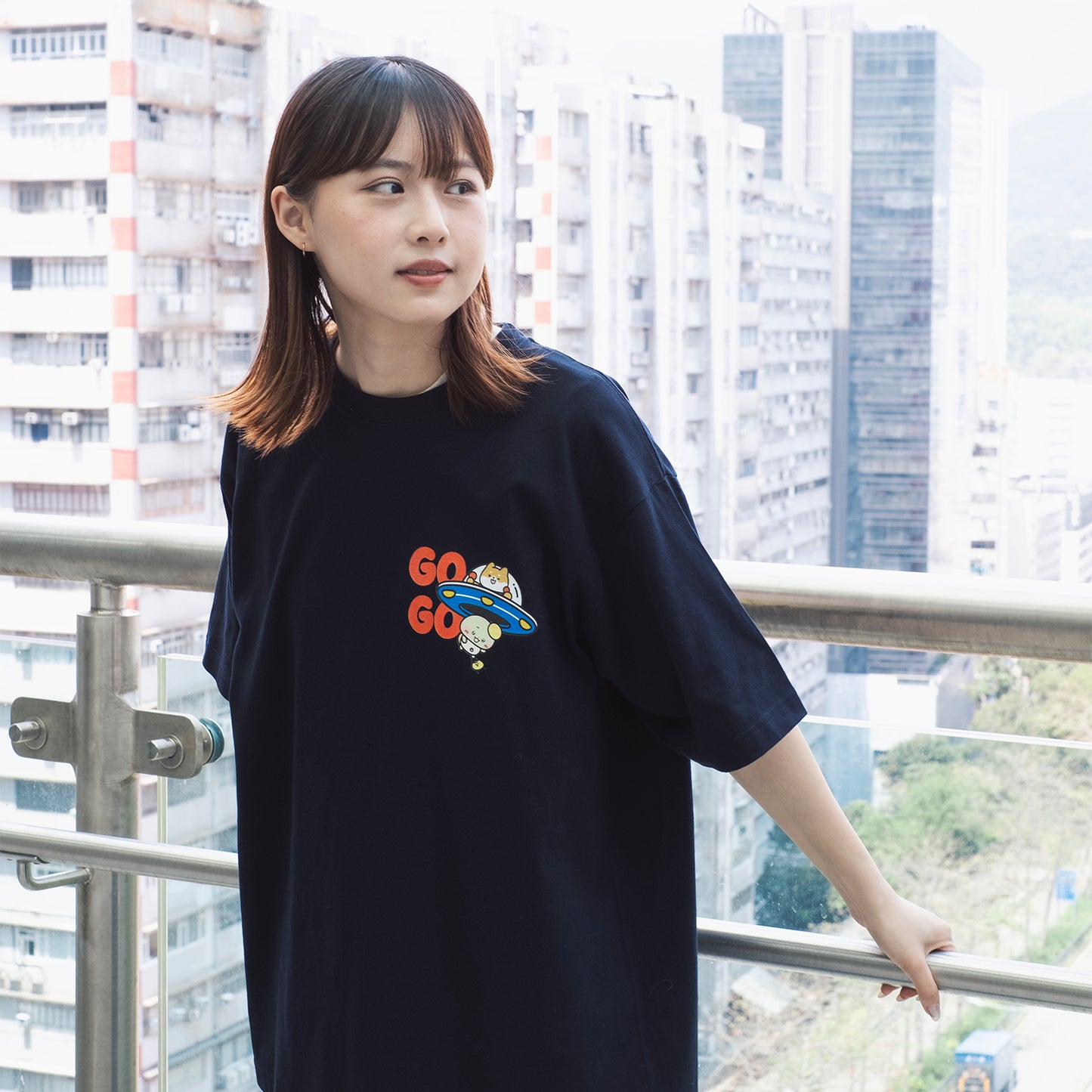 (EX695) Space Odyssey 圖案 Tee