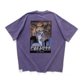 (ZT1877) Catzilla Movie 圖案 Tee