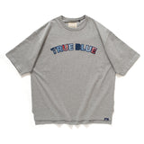 (TP953) Patchwork Embroidery Tee