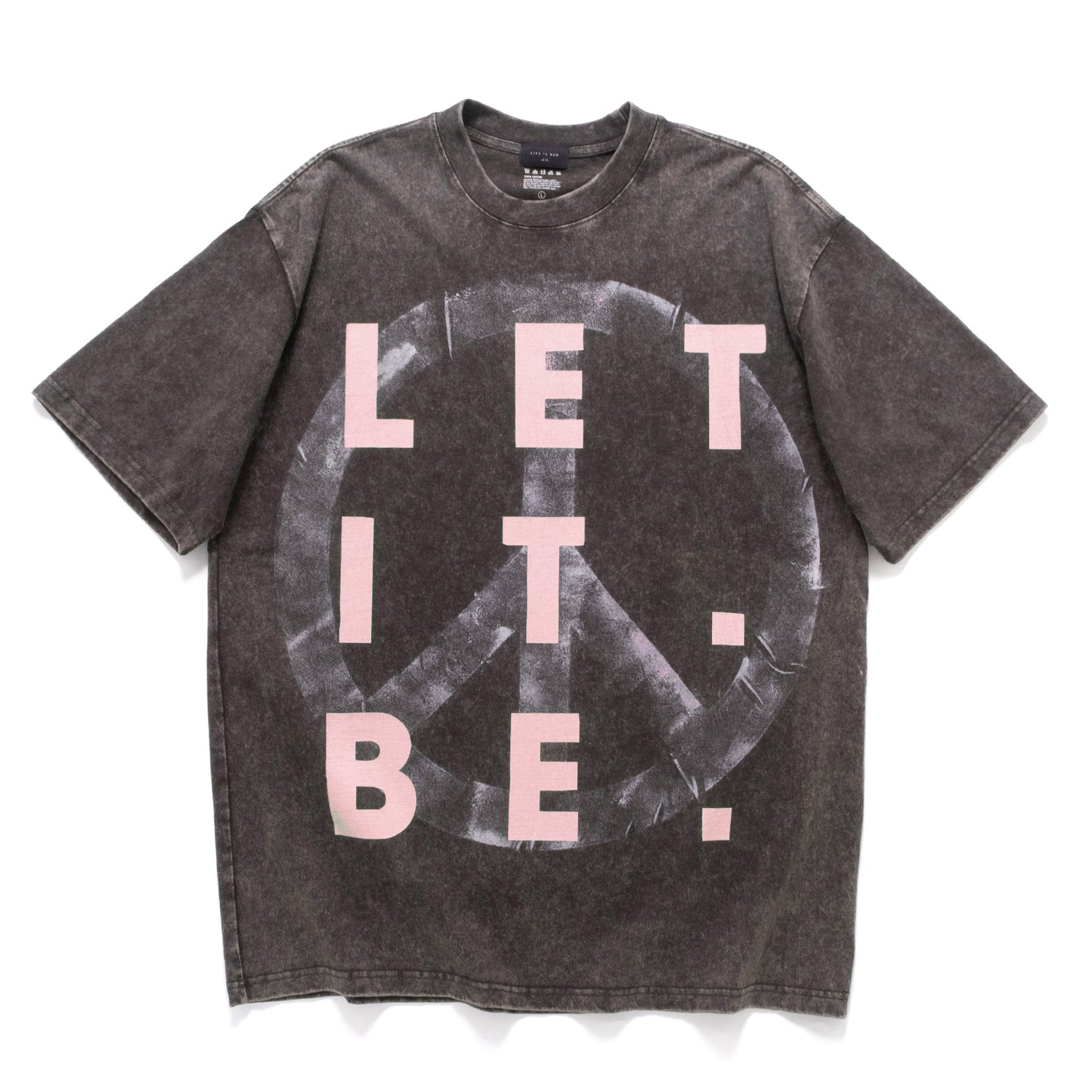 (ZT1875) LET IT BE Message Tee
