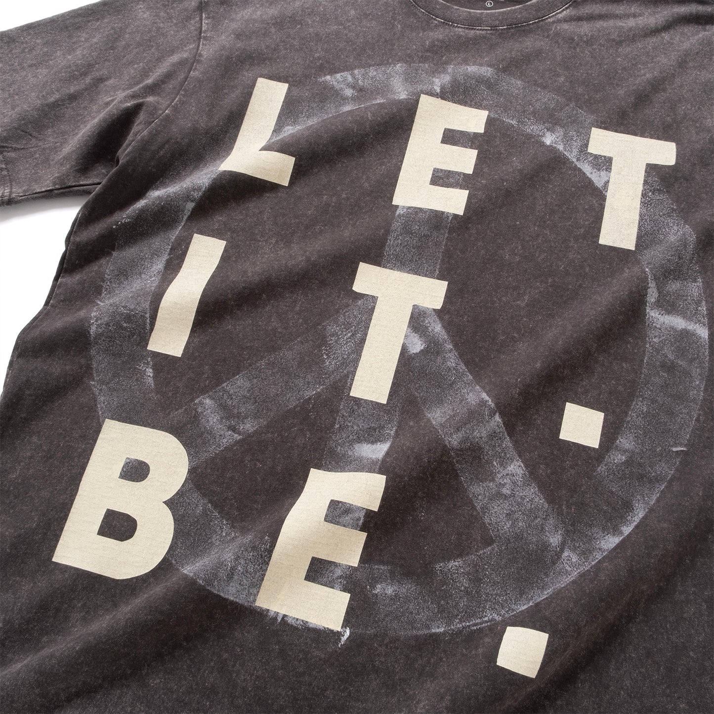 (ZT1875) LET IT BE Message Tee
